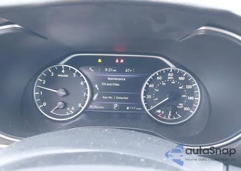 2018 Nissan Maxima 3.5 Platinum из США, поврежденный, VIN 1N4AA6AP9JC408566